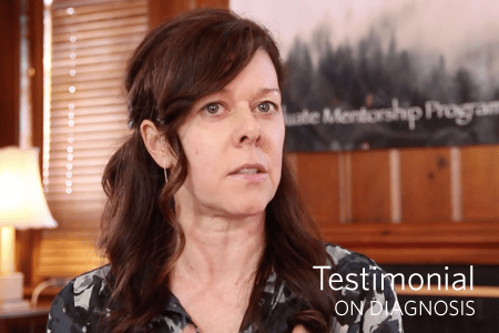 Testimonial: On Diagnosis