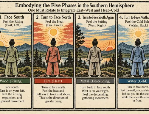 Facing South in the Southern Hemisphere: Embodying the Five Phases When South is Cold